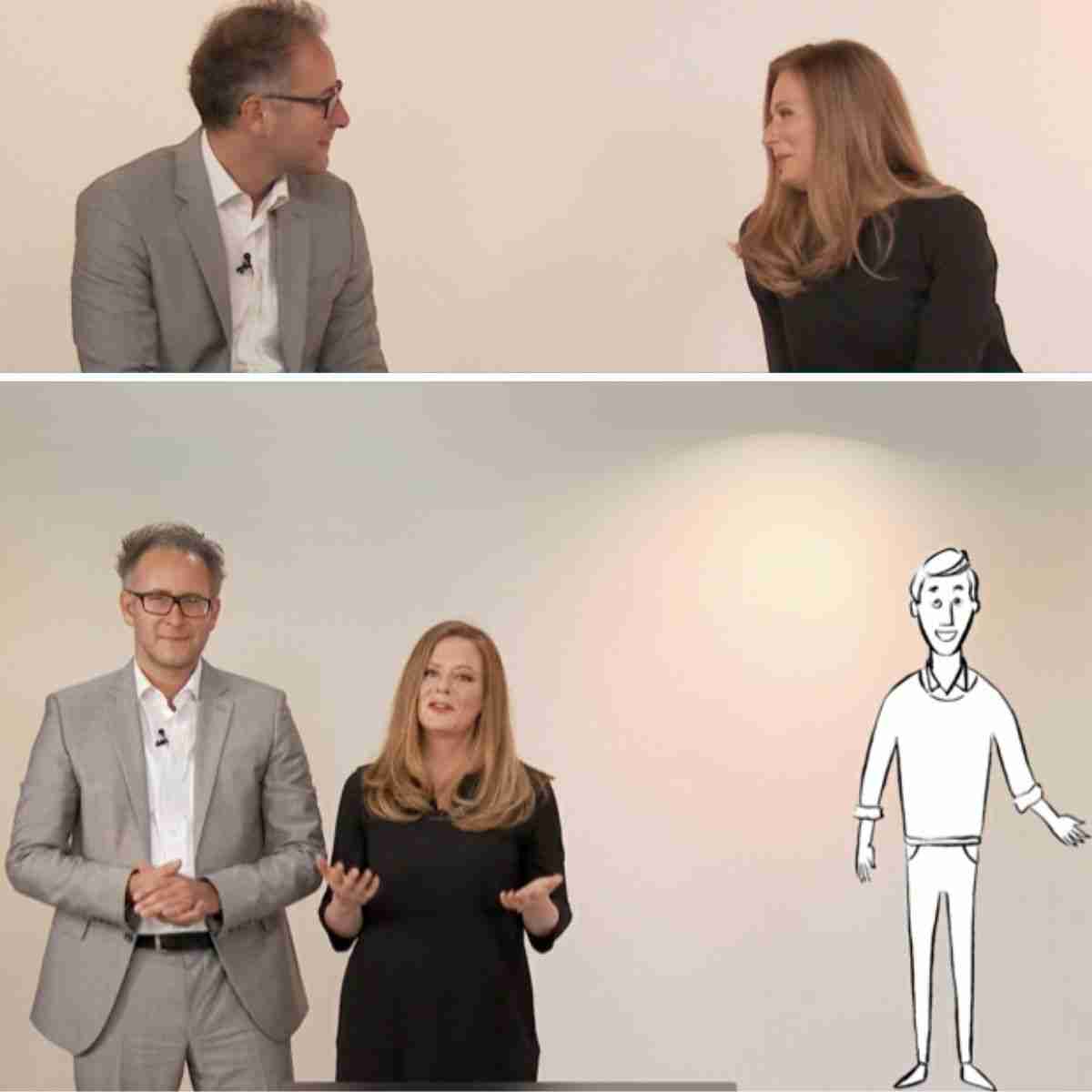 ESther und Johannes Narbeshuber für Siemens zum Thema Leadership